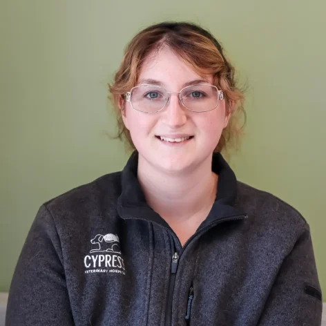 Cypress Vet Team Member Savanna